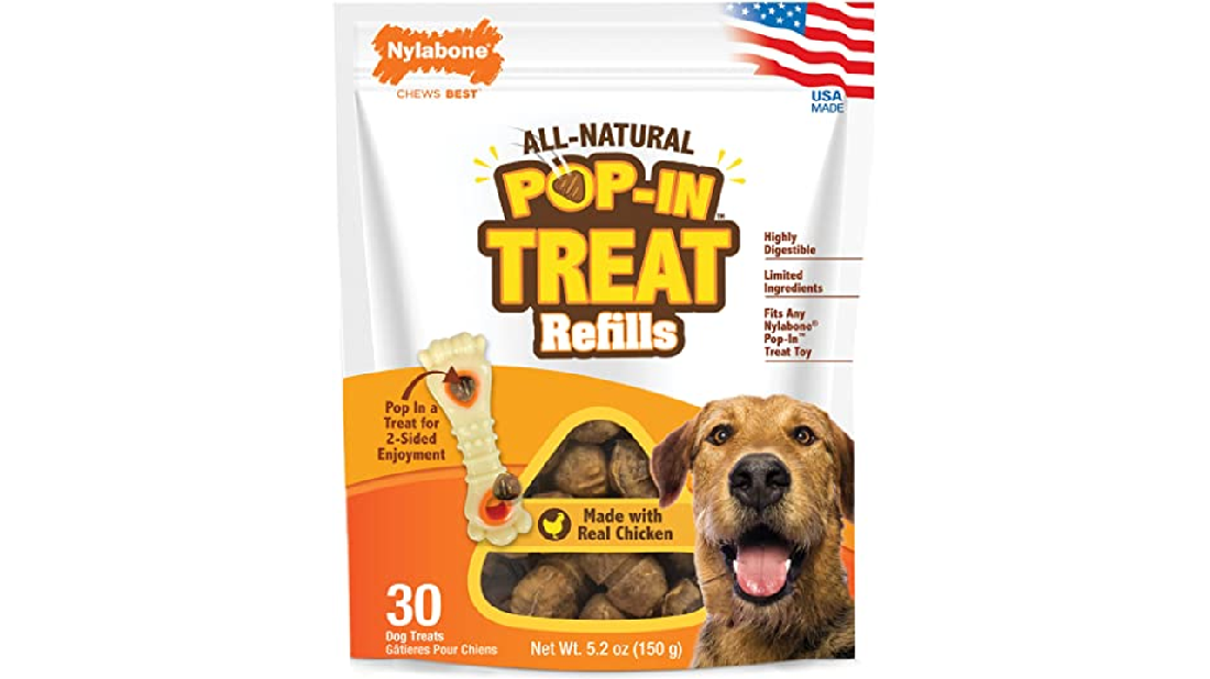 Nylabone Pop In Treats 30pk