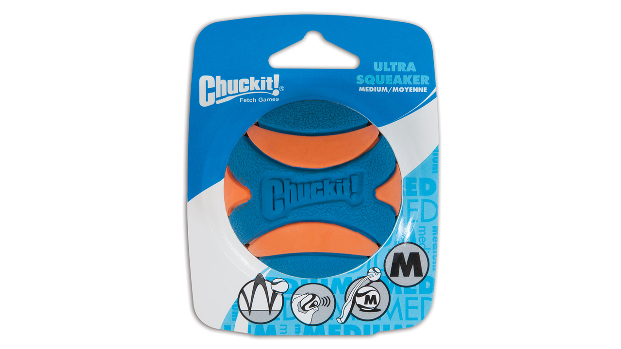 Ultra Squeaker Ball M - 1pk