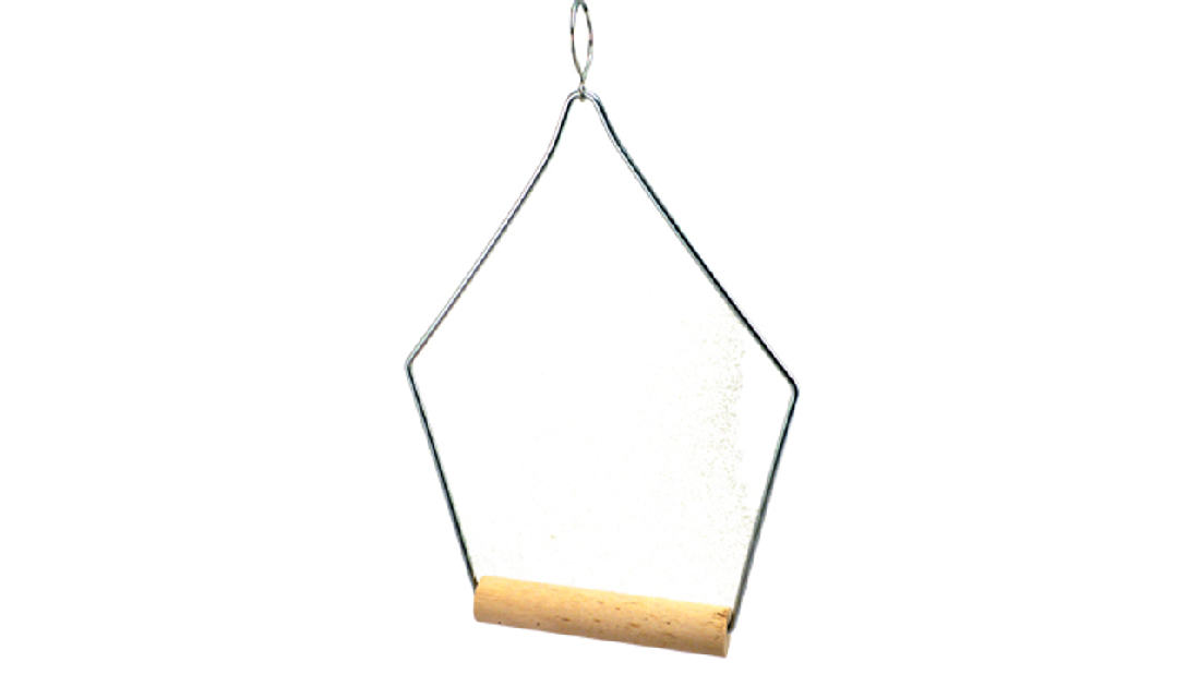 Triangle Bird Swing 13cm