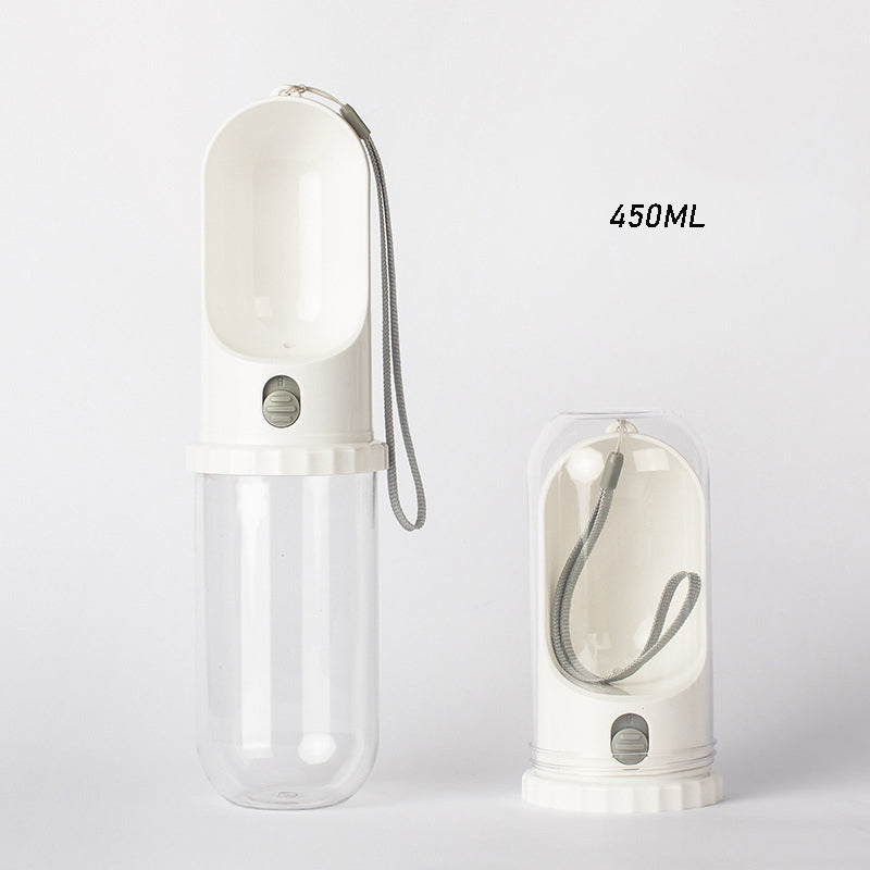 Dele Pet Water Bottle - White