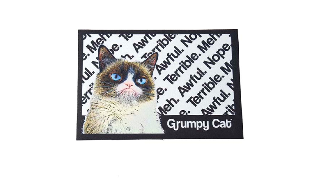 Tapestry Placemat Grumpy Cat
