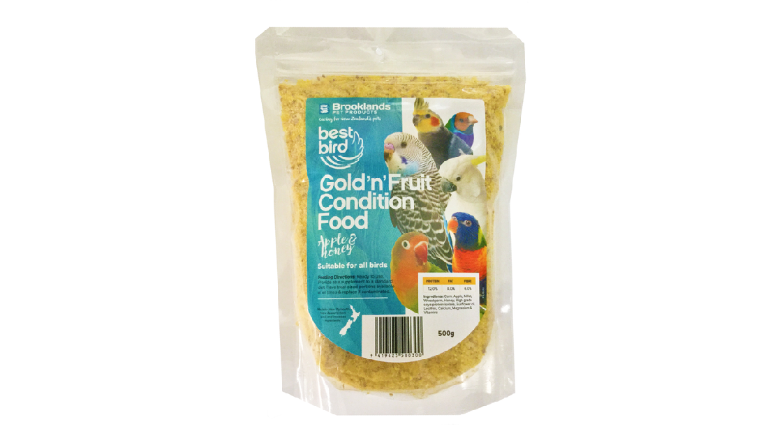 Best Bird Gold N Fruit Condition Food 500g