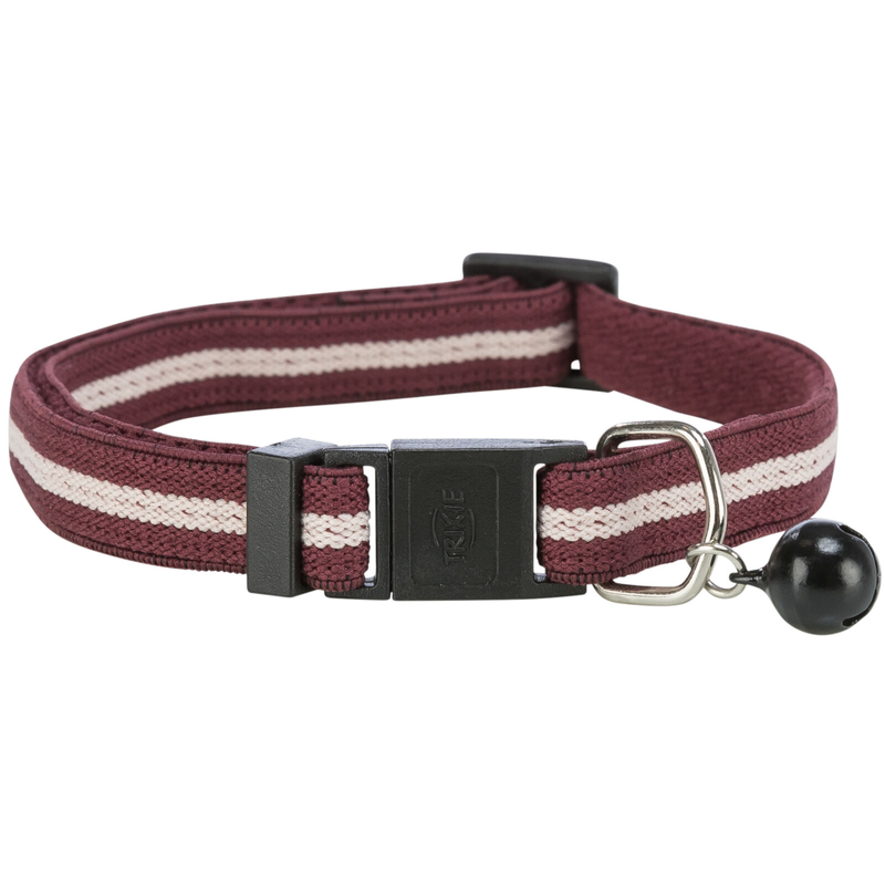 Trixie Cat Collar - Elastic with Stripe