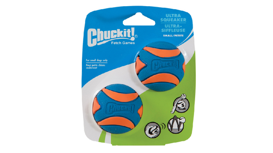 Ultra Squeaker Ball S 2pk