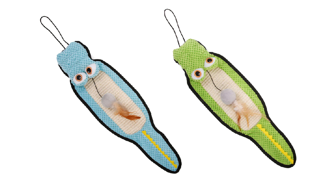 Hartz Cattraction With Silver Vine & Catnip Gator