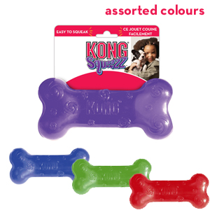Kong Squeezz Bone L [size:l]