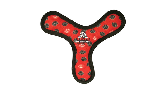 Tuffy Ultimate Bowmerang Red Paws