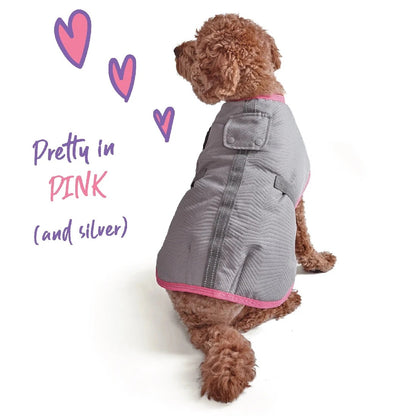 Kazoo Active Adventure Coat Silver/Pink