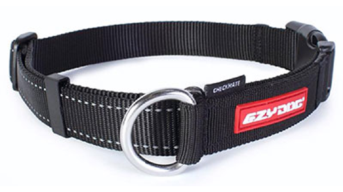 Ed Collar Checkmate Black L [size:l  Colour:black]