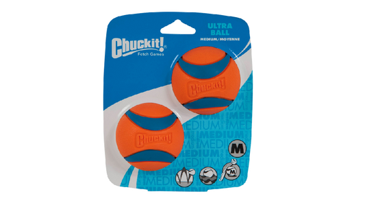 Chuckit Ultra Ball Med 2pk