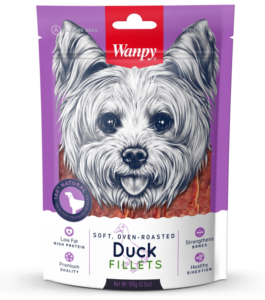 Wanpy Duck Fillets Dog Treats 100g