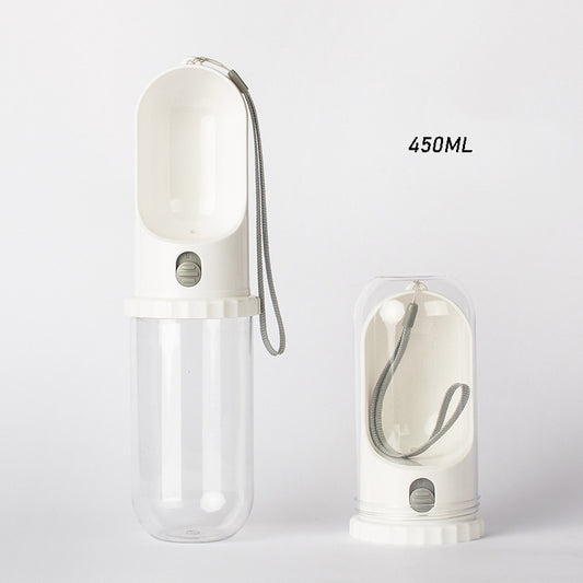 Dele Pet Water Bottle - White