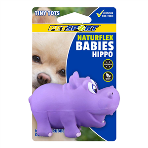 Naturflex Tiny Tots Hippo 9cm