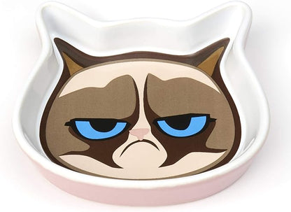 Grumpy Cat Saucer in Pink