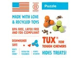 Zogoflex Tux Puzzle Tangerine L [size:l  Colour:tangerine]