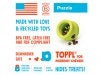 Zogoflex Toppl Puzzle Aqua Blue L [size:l  Colour:aqua Blue]