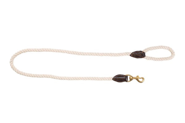 Mog & Bone Rope Lead Brass Natural [colour:natural]