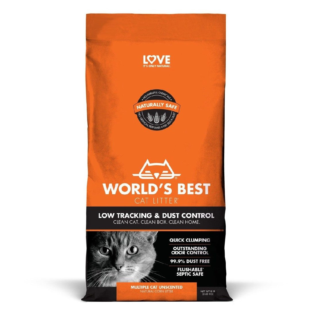 Worlds Best Cat Litter - Low Tracking & Dust Control 12.70kg [weight:12.70kg]