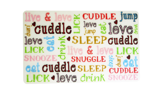 Placemat Doodle Puppy