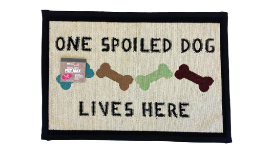 Tapestry Placemat One Spoiled Dog Lives Here