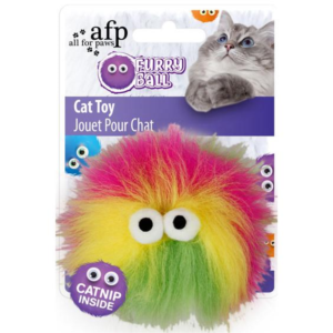 Afp Furry Ball Cat Fluffy Ball - Pink