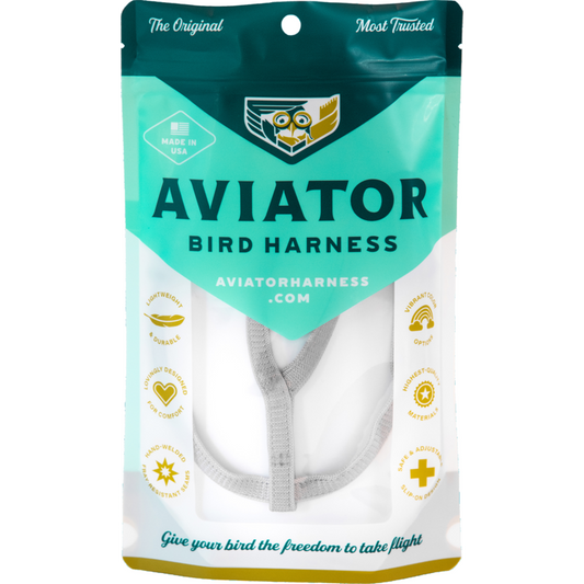 Aviator Bird Harness Medium Silver