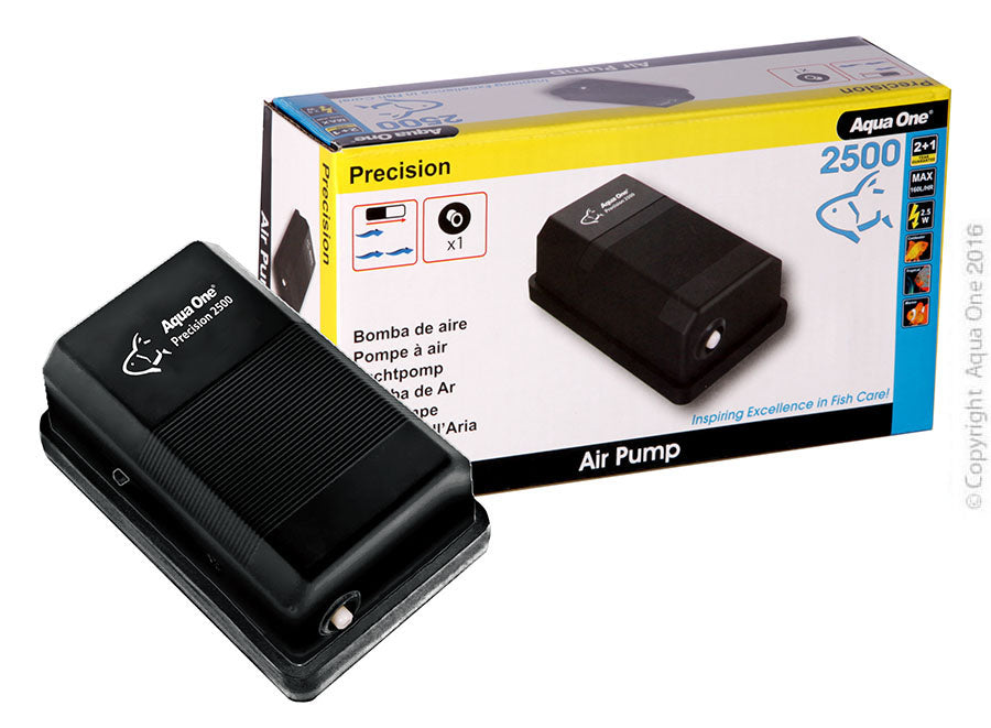 Aqua One Precision 2500 Airpump Single 160 L/hr