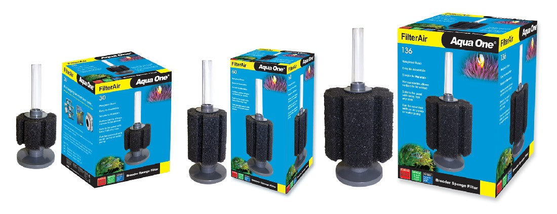 Aqua One Filter Air 30 Air Filter 8.5 X 19 X 8.5cm