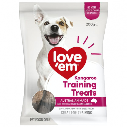 Loveem Kangaroo Training Treats [size:200g Flavour:kangaroo]