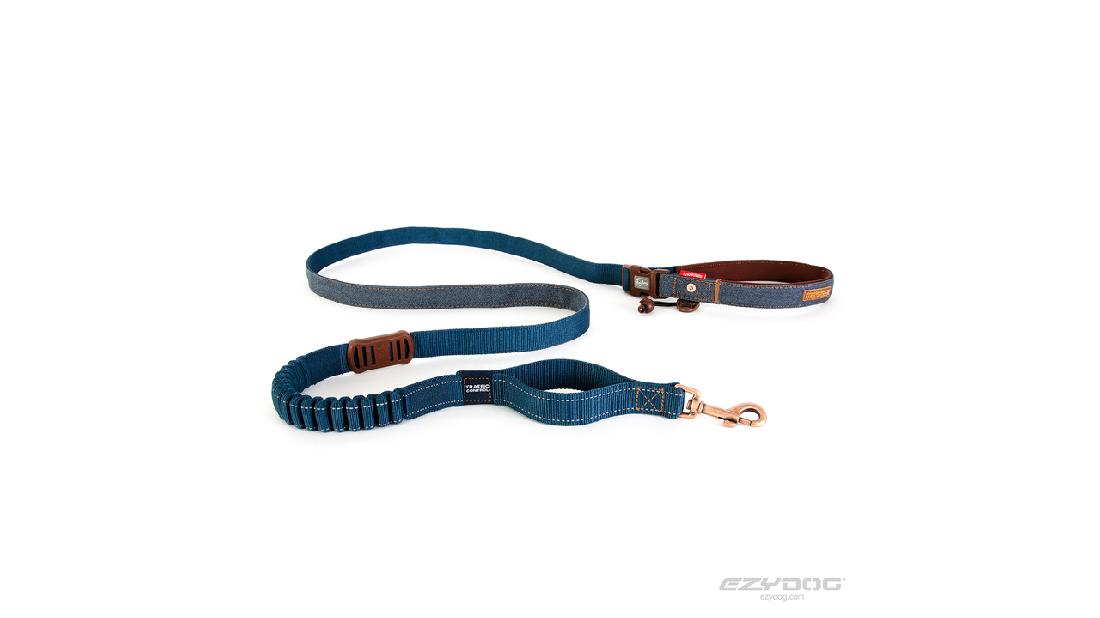 Ed Road Runner Leash 2.1m Denim [colour:denim]