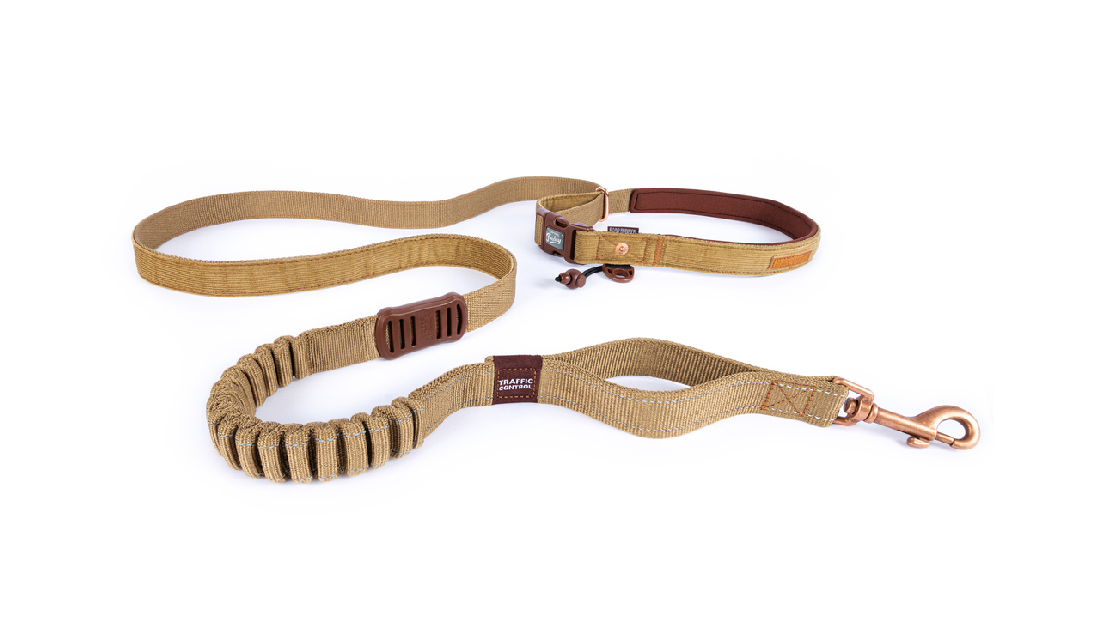 Ed Road Runner Leash 2.1m Corduroy [colour:corduroy]