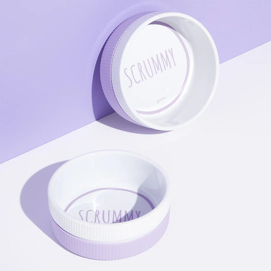 Ceramic Dog Bowl - Gummi Lilac Medium