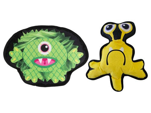 Indie & Scout Tough Eyeball Monster Toy [colour:yellow]
