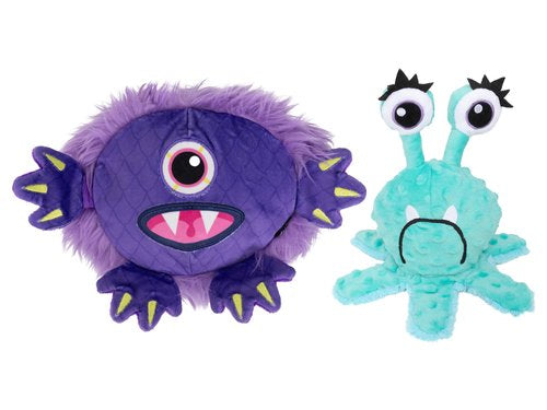 Indie & Scout Plush Round Monster Toy [colour:purple]