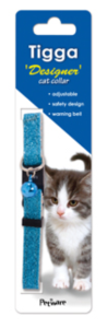 Tigga Glitter Cat Collar Blue [colour:blue]
