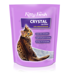 Kitty Fresh Litter Crystal Litter 12l [weight:12l]