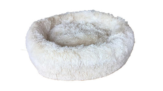 Calming Pet Bed Cream Xs