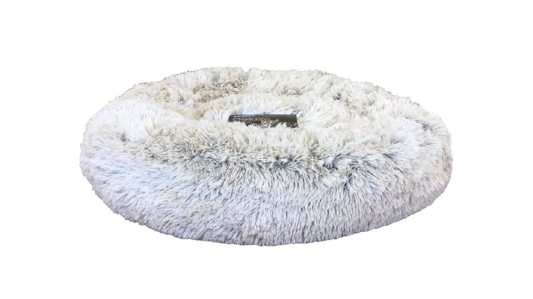 Calming Pet Bed Caramel Latte S