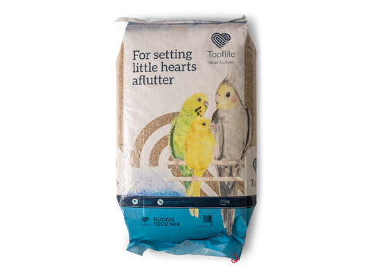 Topflite Budgie Mix 20kg [size:20kg]