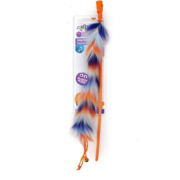 AFP Furry Ball Cat Long Fluff Wand