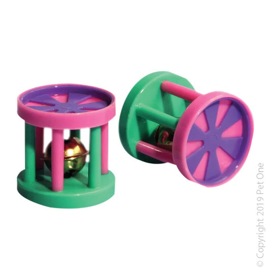 Pet One Cat Toy Roller With Bell