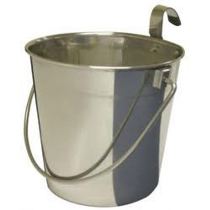 Bucket Flat Sided With Handle